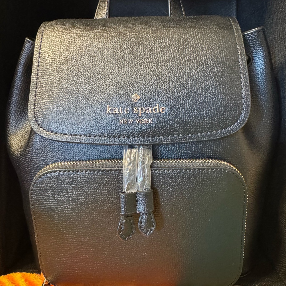 Kate Spade Black Textured Tote